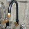 Kitchen Mixer Tap – Black & Gold