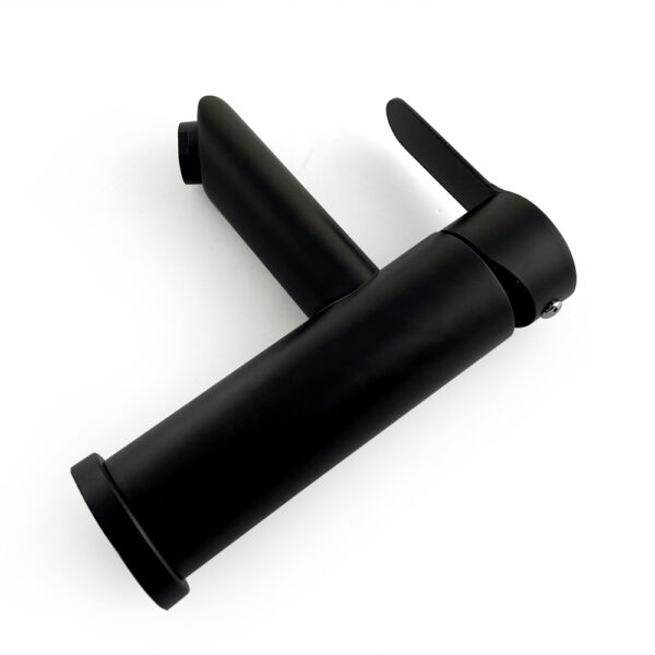 Matte Black Basin Mixer Tap – Single Handle