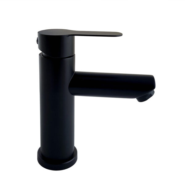 Matte Black Basin Mixer Tap – Single Handle