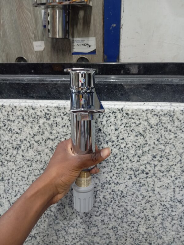 Modern Single Handle Chrome Basin Mixer Tap