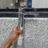 Modern Single Handle Chrome Basin Mixer Tap