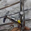 Silver Laboratory Tap with Swivel Nozzle – Bench Mounted