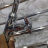 Silver Laboratory Tap with Swivel Nozzle – Bench Mounted