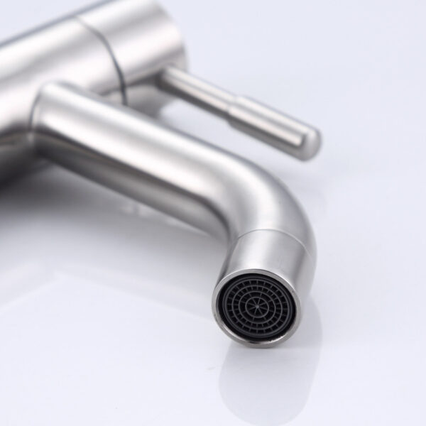 Tall Stainless Steel Cold Water Basin Tap — Countertop Vessel Type 3 Tall Stainless Steel Cold Water Basin Tap — Countertop Vessel Type