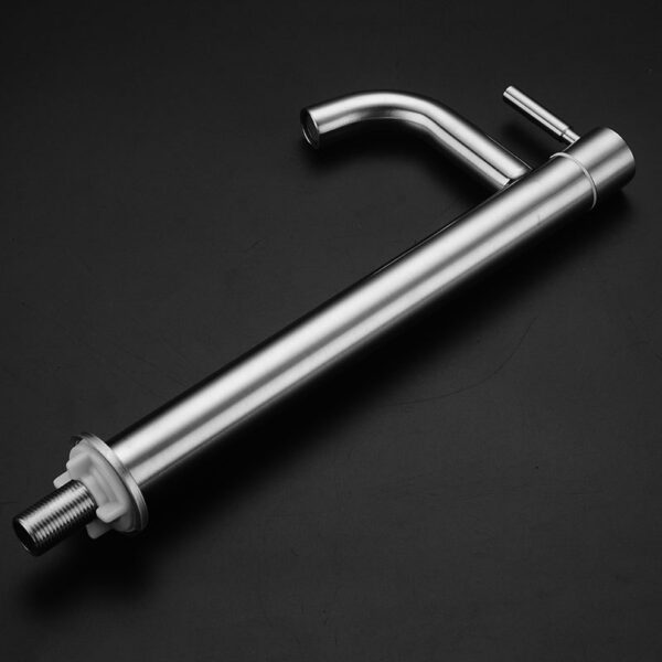 Tall Stainless Steel Cold Water Basin Tap — Countertop Vessel Type 4 Tall Stainless Steel Cold Water Basin Tap — Countertop Vessel Type
