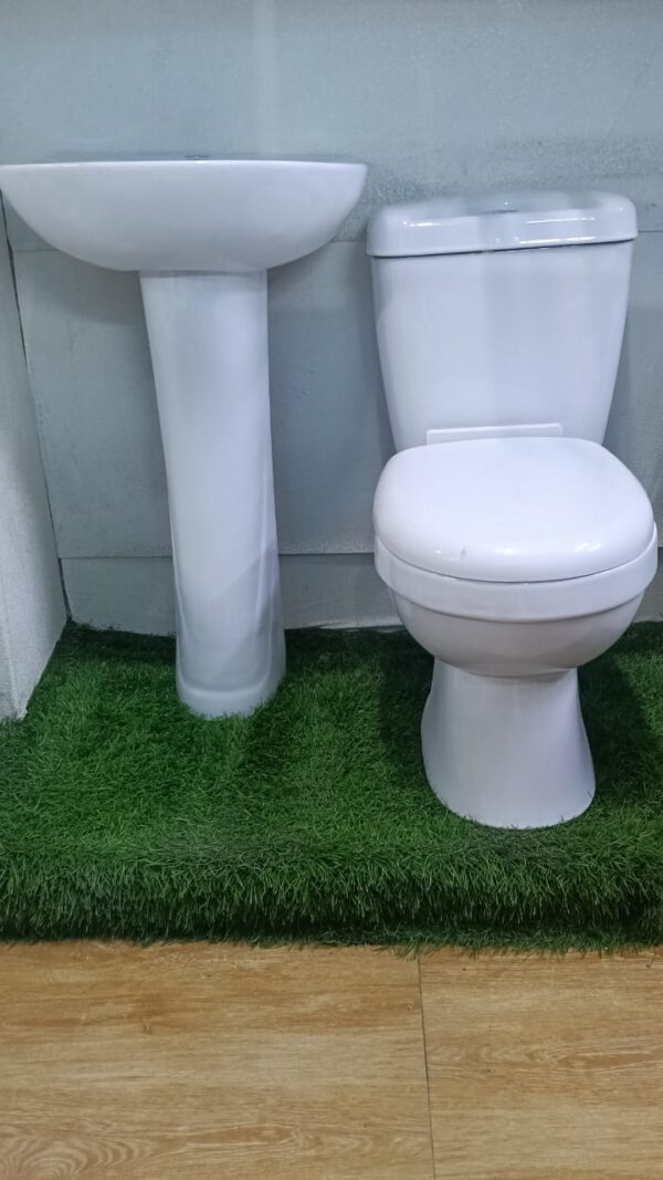 Frencia Close Couple BO00008 Complete with Hand Wash Basin