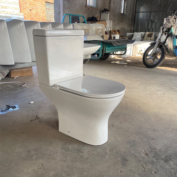 Frencia Close Couple BO04005 Half Set (Without Hand Wash Basin)