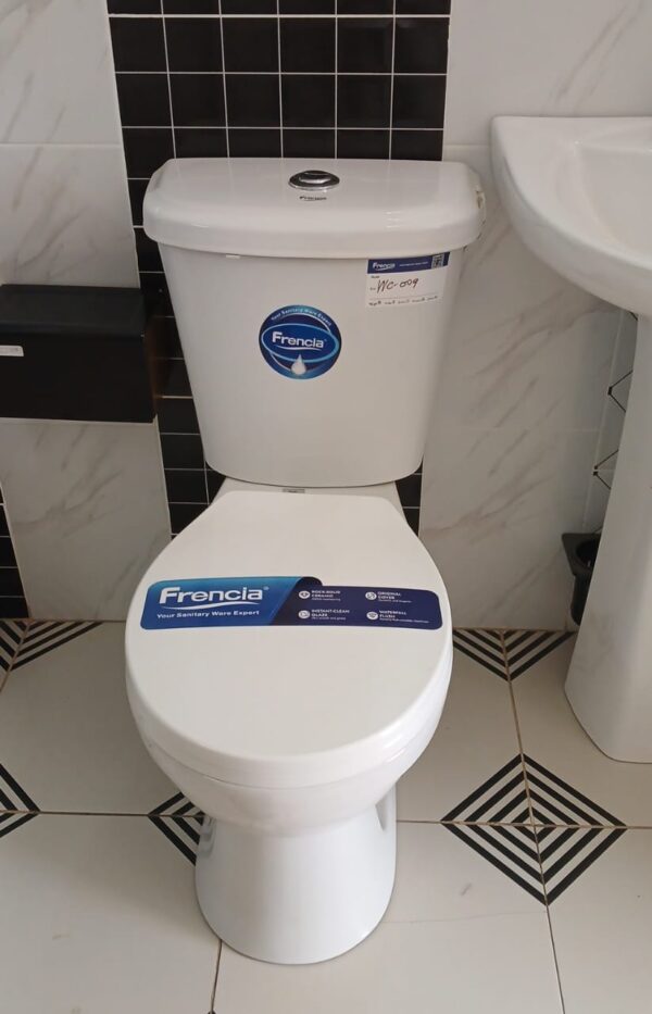 Frencia Close-Couple BO0000009 Floor Mounted WC – Half Set