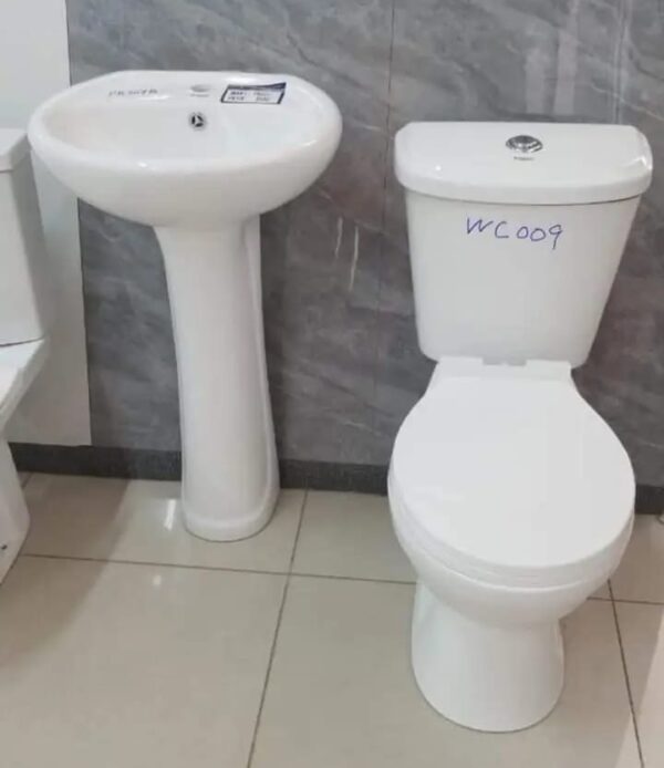 Frencia Close-Couple BO0000009 Complete Bathroom Suite – Full Set