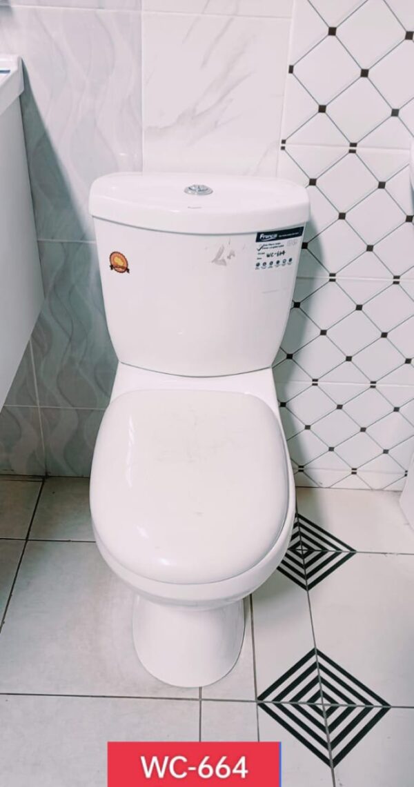 Frencia Close-Couple BO060064 Floor Mounted WC – Half Set
