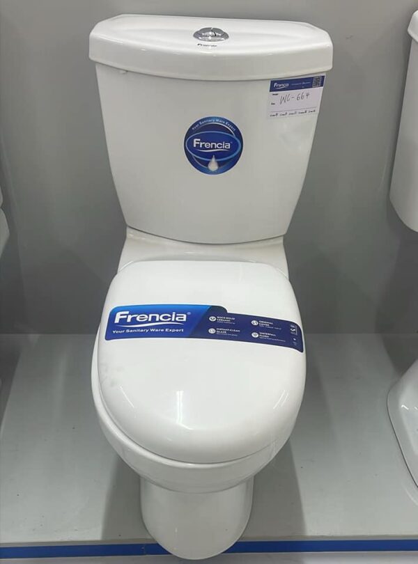 Frencia Close-Couple BO060064 Floor Mounted WC – Half Set