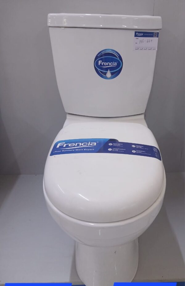 Frencia Close-Couple BO060064 Floor Mounted WC – Half Set