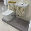 Gold-Ribbed Luxury Designer Suite – Full Set