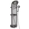 10(2) Gunmetal Grey Digital Mist & Rainfall Smart Shower Station