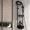 10(3) Gunmetal Grey Digital Mist & Rainfall Smart Shower Station