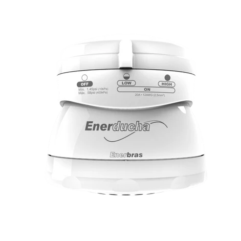 Enerbras Enerducha 3T Instant Shower | 3-Temperature High-Efficiency System