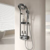 10(4) Gunmetal Grey Digital Mist & Rainfall Smart Shower Station