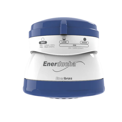 Enerbras Enerducha 3T Instant Shower | 3-Temperature High-Efficiency System