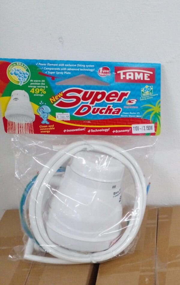 FAME New Super Ducha 3 | 3-Temperature High-Efficiency Electric Shower