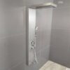 17(11) Brushed Nickel Rainfall & Waterfall Shower Panel System