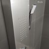 17(5) Brushed Nickel Rainfall & Waterfall Shower Panel System