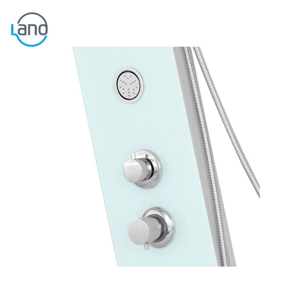 Pearl White Multi-Jet Spa Shower Panel