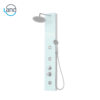 Pearl White Multi-Jet Spa Shower Panel