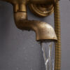 Antique Brass Traditional Rainfall Shower System