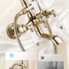 Gold Traditional Rainfall Shower System