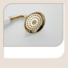 Gold Traditional Rainfall Shower System