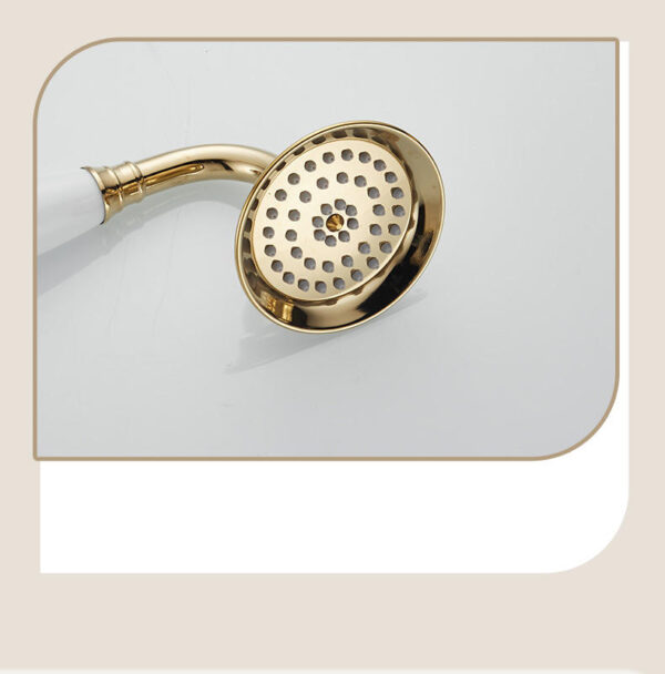 Gold Traditional Rainfall Shower System
