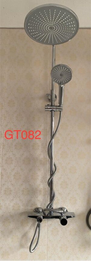 22 Brushed Stainless Steel Multi-Function Shower Panel