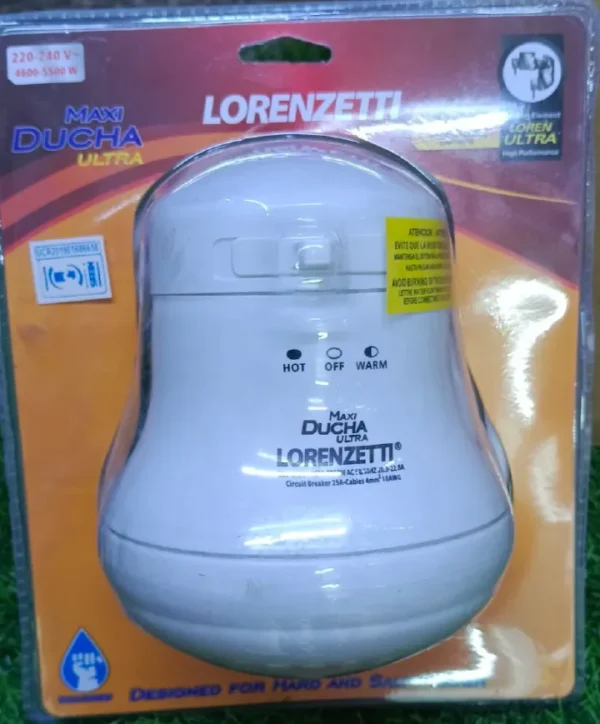 Lorenzetti Maxi Ducha Ultra Instant Electric Shower Head
