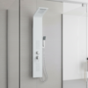 26(8) Matte White Multi-Function Shower Panel