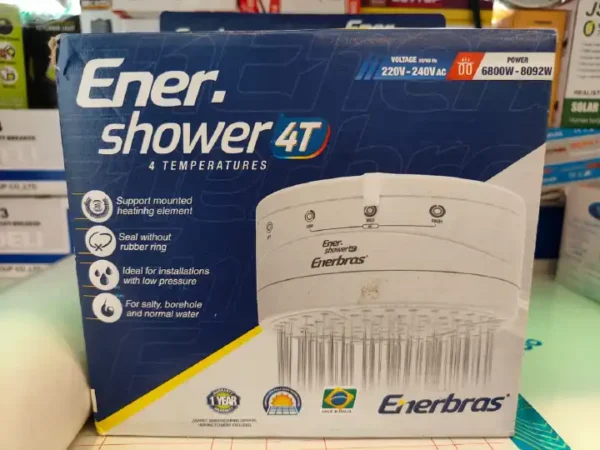 3(10) Enerbras Ener.shower 4T | 4-Temperature High-Power Electric Shower