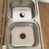 482248495_671456978746094_8496469898595367112_n Rectangular Double Bowl Stainless Steel Sink (Drainage Kit Included)
