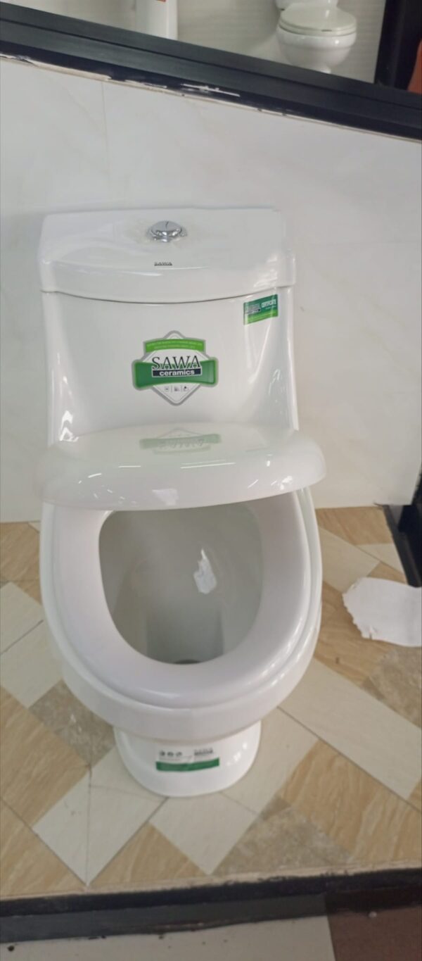 Sawa SW01 One-Piece Toilet – Full Set