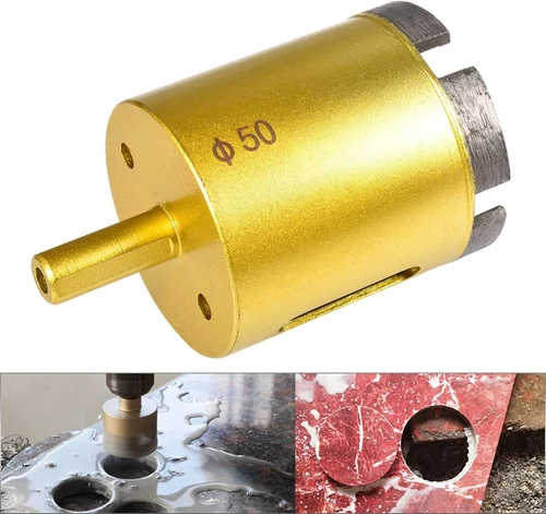 50mm Diamond Core Bit | Professional Heavy-Duty Stone & Granite Hole Saw