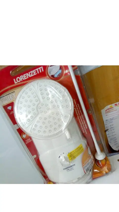 Lorenzetti TopJet Electronic Shower Head | Large Spreader with Extended Control Rod