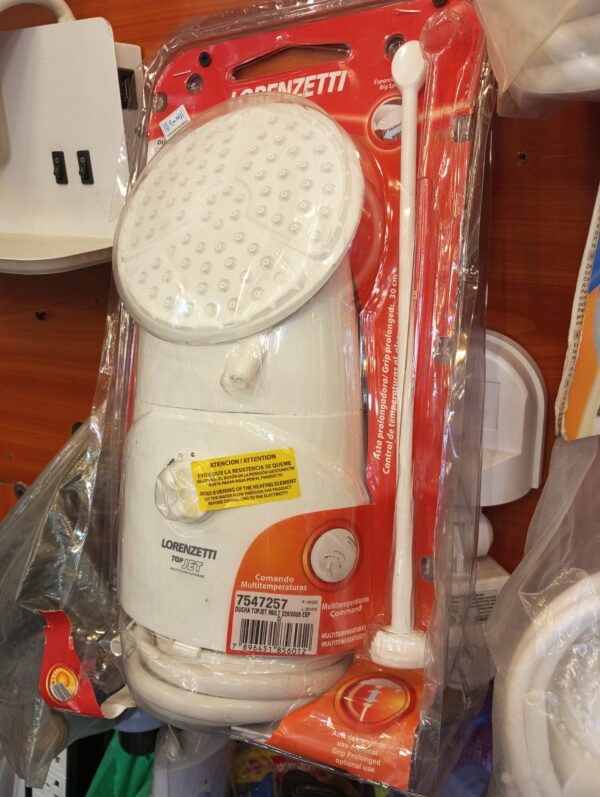 Lorenzetti TopJet Electronic Shower Head | Large Spreader with Extended Control Rod