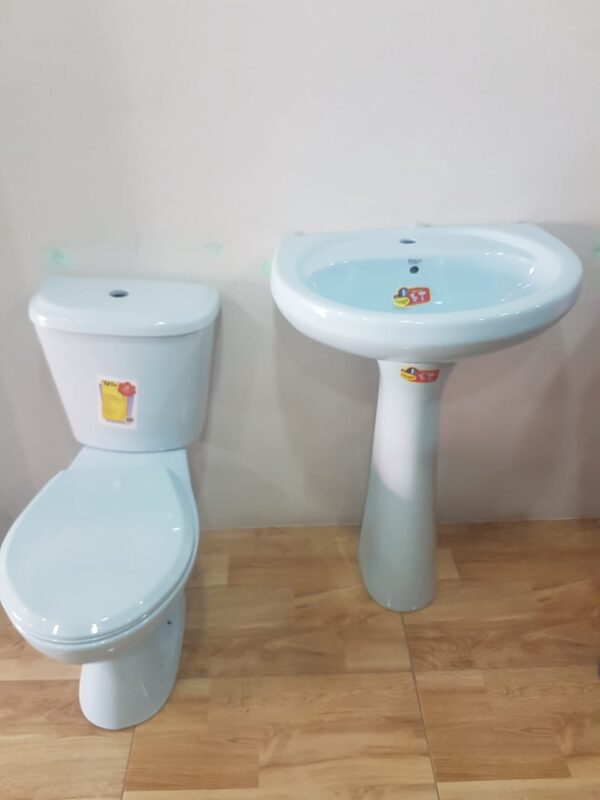 Orient Close-Coupled Toilet – Full Set (Blue)