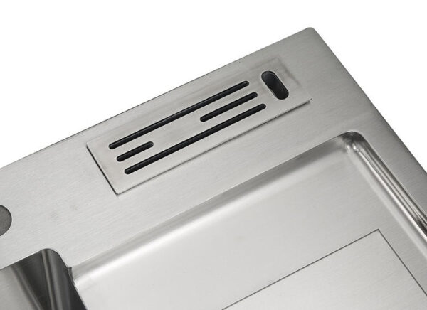 Rectangular Triple Bowl Stainless Steel Sink (Standard Triple Basin)