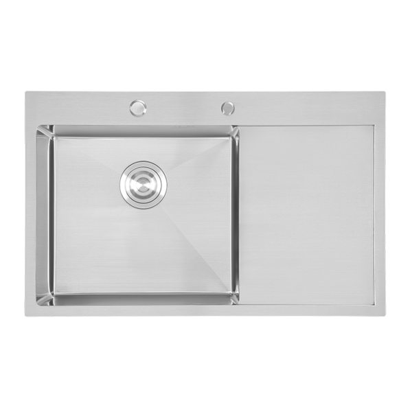 H3c8dc85f260545a09ffcb2629d7cc3d5D Rectangular Single Bowl Single Drain Stainless Steel Sink (Drainage Kit Included)