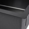 Matte Black Rectangular Single Bowl Kitchen Sink (Drainage Kit Included)