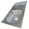 Rectangular Single Bowl Single Drain Stainless Steel Sink (Drainage Kit Included)