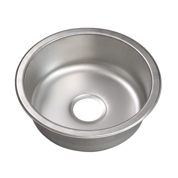 Hbd502c8176d04f05a9246edcf0527abat Round Single Bowl Stainless Steel Prep Sink