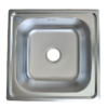 Hc05d4dd761cc4e598b5b28ce9cbece9dH Stainless Steel Square Single Bowl Kitchen Sink(Drainage kit included))