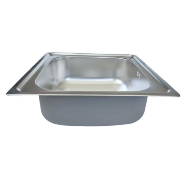 Hcc721db11e0c4bfd8387a28edcd52750o Stainless Steel Square Single Bowl Kitchen Sink(Drainage kit included))