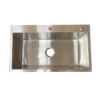 Stainless Steel Rectangular Single Bowl Kitchen Sink (Drainage Kit Included)