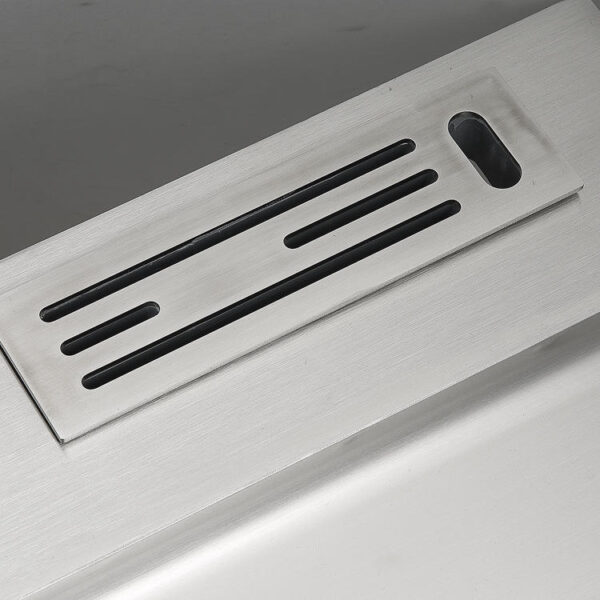 Rectangular Triple Bowl Stainless Steel Sink (Standard Triple Basin)